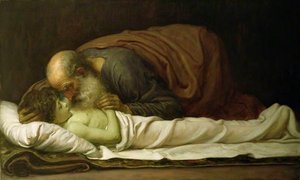 Elisha Raising The Son Of The Shunamite — Sir Frederic Lord Leighton