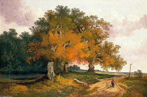 Pollard Oaks — John Berney Ladbrooke