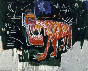 Dog, Collection Of Rita Kraus — Jean Michel Basquiat