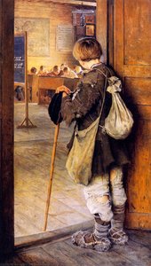 At The School Door