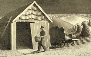 Seed Time And Harvest — Grant Wood