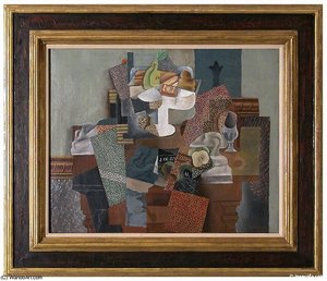Nature Morte Au Compotier — Pablo Picasso, Cubism