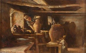 Interior Of Ewenny Pottery