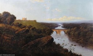 Richmond Castle And The River Swale