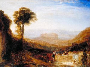 View Of Orvieto — Joseph Mallord William Turner, Romanticism