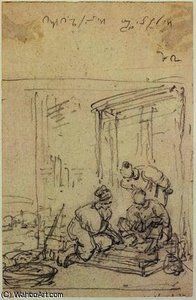 Study Of Figures — George Chinnery
