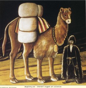 Tatar Camel Driver — Niko Pirosmani