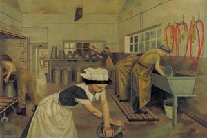 Women's Land Army Dairy Training