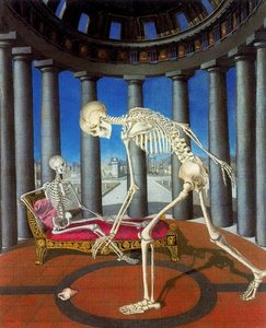 The Skeleton And The Shell — Paul Delvaux