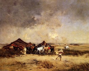 Arab encampment