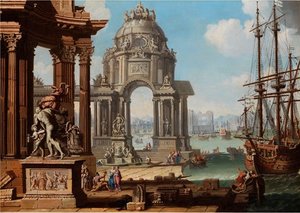 Vision of an ancient port town