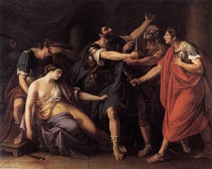 The Oath Of Brutus — Gavin Hamilton, Neoclassical Painting