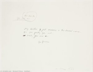 Untitled ( — Richard Prince, Pop Art