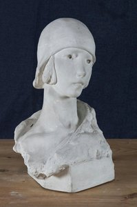 Small Dream. Portrait of a Young Girl in a Little Hat