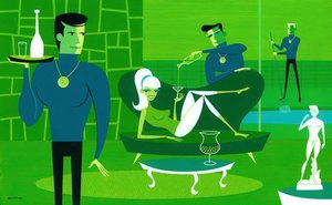 Lady Z — Josh Agle (shag)