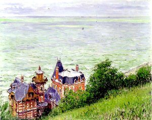 Villas At Trouville — Gustave Caillebotte