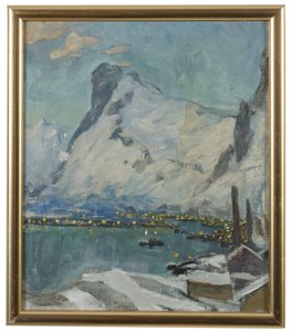 Lofoten In The Evening Light. Study — Анна Анчер