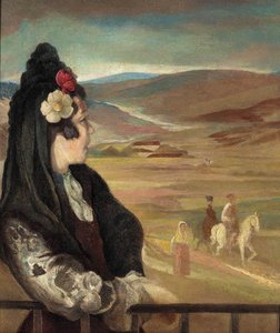 The View From The Terrace — Ignacio Zuloaga Y Zabala