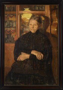 By Lightlamp – Portrait Of Artist's Aunt — Wojciech Weiss