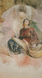 Woman Sitting — Jacek Malczewski