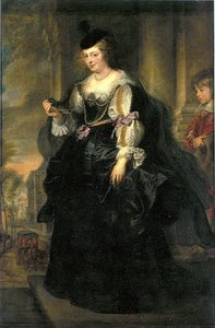 Helena Fourment With Frans Rubens — Сэр Пјетр Паул Рубенс, Baroque