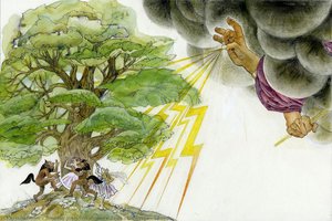 Zeus & Dionysus + Sheep — Timoti Džon Vilijamson