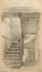 Stairway — John Ottis Adams