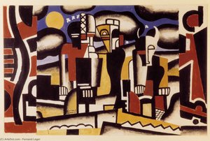 The Creation Of The World — Fernand Léger, Cubist Style