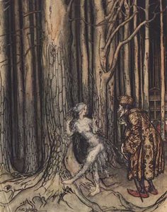 Fitcher's Bird — Arthur Rackham