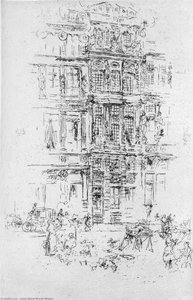 Palaces Brussels — James Abbott Mcneill Whistler, Impressionism