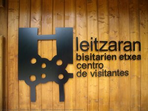 Logo Of The Visitor Centre Of Leitzaran — Eduardo Chillida