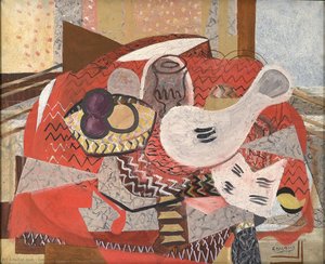 The Red Mantel — Georges Braque