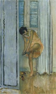 Woman Changing Her Shoes — Henri Lebasque