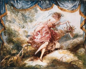 French Maiden — Everett Shinn