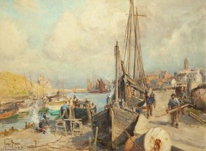 Boat Yard, Peel Harbour — Owen Bowen