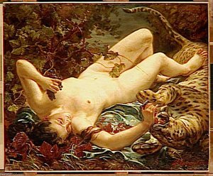Bacchante — Léon Riesener, Romanticism