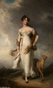 Georgiana Mari, Lady Leicester — William Owen