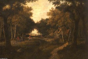 Woodland Hunting — Thomas Barker