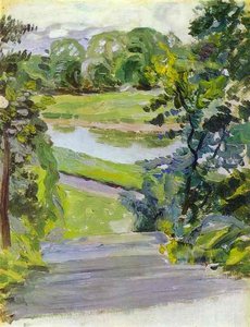 Spring Scene — Viktor Elpidiforovich Borisov Musatov