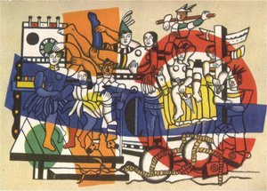 The Big Parade — Fernand Léger, Cubism