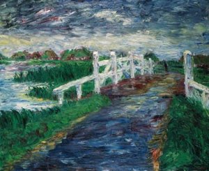 Marsh Bridge — Emile Nolde