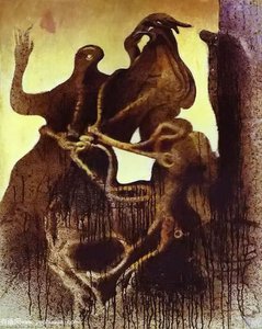 Birth Of Zoomorph Couple — Max Ernst, Surrealism