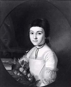 Henrietta Maria Bordley, Portrait Of, (painting) — Charles Willson Peale