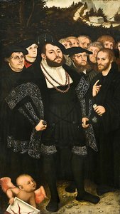 Martín Lutero y los reformadores de Wittenberg