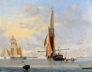 Sea Piece — Alfred Stannard