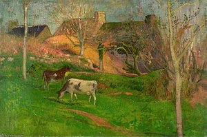 Paysage De Pont Aven — Henri Moret