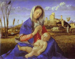 The Madonna Of The Meadow — Giovanni Bellini