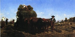 The Return From The Harvest — Rosa Bonheur