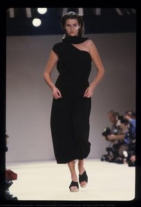Runway Photograph Of Comme Des Garçons, Spring/summer 1984 Collection — Rei Kawakubo