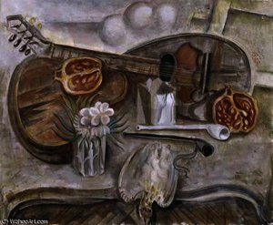 Pedestal Table In The Studio — André Masson